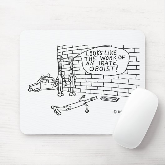 Tapis De Souris Test au mur (Avec souris)