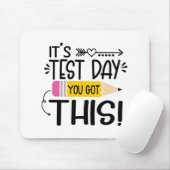 Tapis De Souris Test Day C'est Test Day Vous avez ce professeur St (Avec souris)
