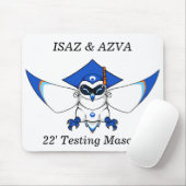 Tapis De Souris Test de la mascotte (Avec souris)