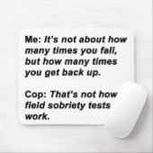 Tapis De Souris Test de la sobriété (Avec souris)