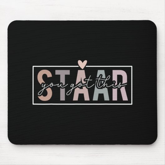 Tapis De Souris Test Jour Enseignant Examen Leopard Test Jour Vous (Devant)