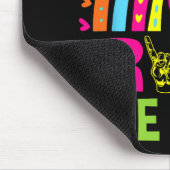 Tapis De Souris Test Rainbow Testing Day Enseignant de motivation (Coin)