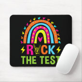 Tapis De Souris Test Rainbow Testing Day Enseignant de motivation (Avec souris)