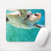 Tapis De Souris Tête de bois #3 Mousepad (Avec souris)