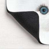 Tapis De Souris Tête de chaton perse blanc (Coin)