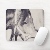 Tapis De Souris Tête de cheval 009 (Avec souris)