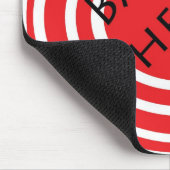 Tapis De Souris Tête de coup ici (Coin)