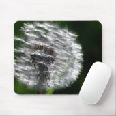 Tapis De Souris Tête de graines de Dandelion - Mousepad (Avec souris)