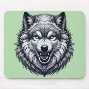 Tapis De Souris Tête de loup narling