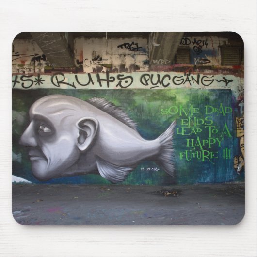 Tapis De Souris Tête de poisson (Devant)