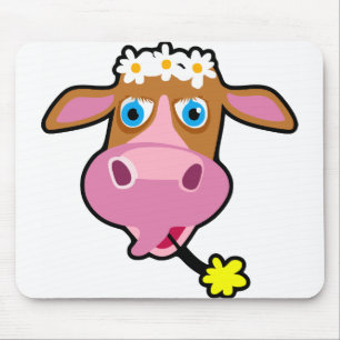 Tapis De Souris Tête de vache