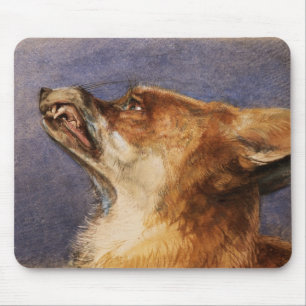 Tapis De Souris Tête d'un Fox