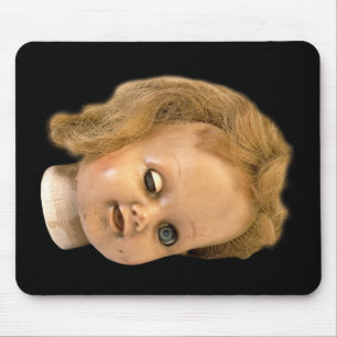 TAPIS DE SOURIS TÊTE MORTE MOUSEPAD DE POUPÉE
