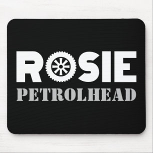 Tapis De Souris Tête Rosie