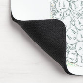 Tapis De Souris Têtes de pourcentage (Coin)