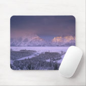 Tapis De Souris Teton Range from Snake River Overlook, Grand (Avec souris)