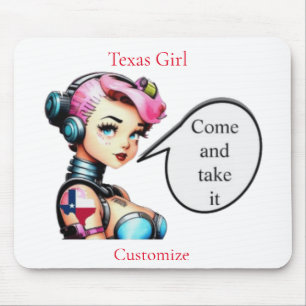 Tapis De Souris Texas Girl Thunder_Cove 