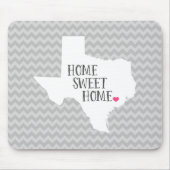 Tapis De Souris Texas Home State Chevron Mouse Pad (Devant)