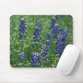 Tapis De Souris Texas, lac Buchanan. Bluebonnet et sauvage du Texa (Avec souris)
