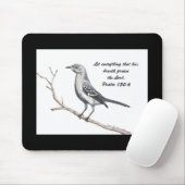 Tapis De Souris Texas Mockingbird Inspiration Mousepad (Avec souris)