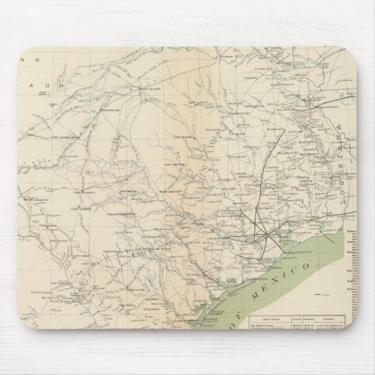 Tapis De Souris Texas, pt de NM (Devant)