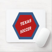 Tapis de souris TEXAS SOCCER (Avec souris)