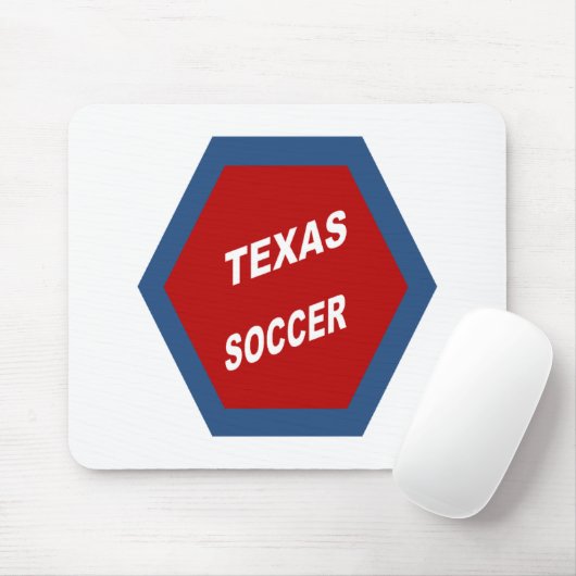 Tapis de souris TEXAS SOCCER (Avec souris)