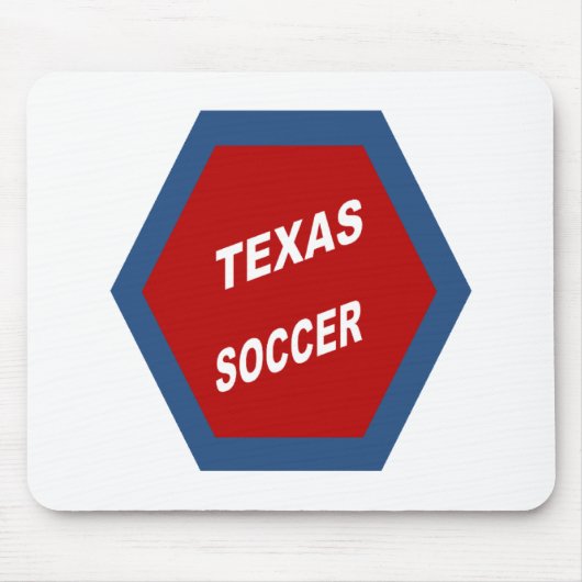 Tapis de souris TEXAS SOCCER (Devant)