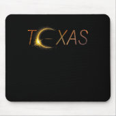 Tapis De Souris Texas Solar Eclipse 2024 Total Solar Eclipse Texas (Devant)