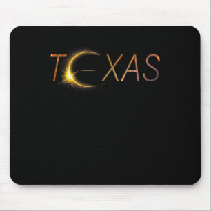 Tapis De Souris Texas Solar Eclipse 2024 Total Solar Eclipse Texas
