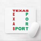Tapis de souris  TEXAS  SPORT (Avec souris)