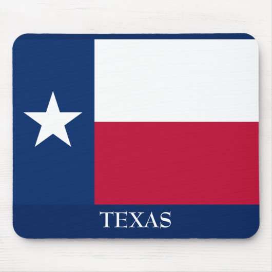 Tapis De Souris TEXAS State Flag Personnaliser de la souris Text S (Devant)