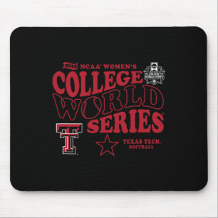 Tapis De Souris Texas Tech Red Raiders Wcws 2025 Softll Noir