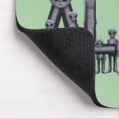 Tapis De Souris Texte Alien (Coin)