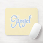Tapis De Souris Texte Angel (Avec souris)