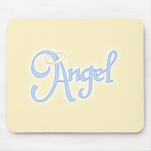 Tapis De Souris Texte Angel (Devant)