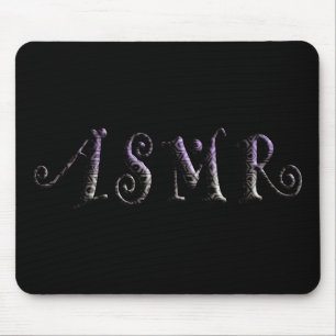Tapis De Souris Texte ASMR 3D