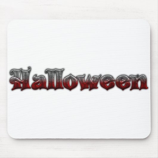 Tapis De Souris Texte cool - Halloween (Devant)