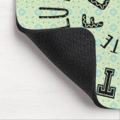 Tapis De Souris Texte de la spirale de flute (Coin)
