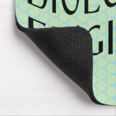 Tapis De Souris Texte de l'ingénieur biologique (Coin)