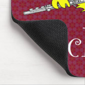 Tapis De Souris Texte de sélection de fluides (Coin)