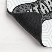 Tapis De Souris Texte des notes de musique de guitare (Coin)