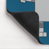Tapis De Souris Texte du robot Piccolo (Coin)