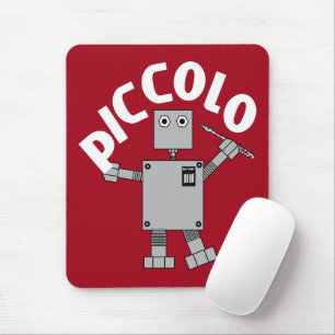 Tapis De Souris Texte du robot Piccolo