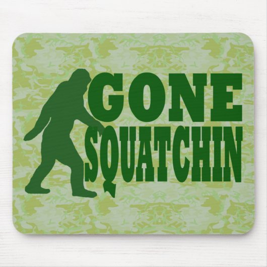 Tapis De Souris Texte du slogan vert parti (Devant)