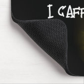 Tapis De Souris Texte Fun Caffeinate Avec Soleil (Coin)
