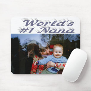 Tapis De Souris Texte gris photo de Nana