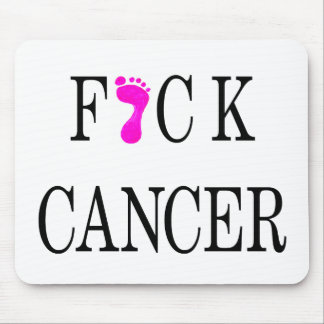 Tapis De Souris texte mou de cancer de f*ck
