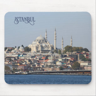 Tapis De Souris Texte personnalisé Istanbul