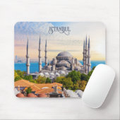 Tapis De Souris Texte personnalisé Istanbul (Avec souris)